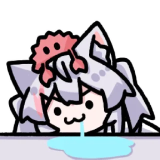 Стикер 風間白花 @zhaxia_cn - 5