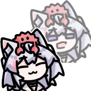 Стикер 風間白花 @zhaxia_cn - 10