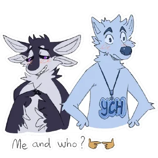 Стикер Fyr Avali @Fenrir784 - 3