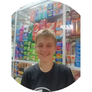 Стикер бебра - 10