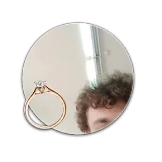 Стикер Свадьбочка | @reggieloy - 3