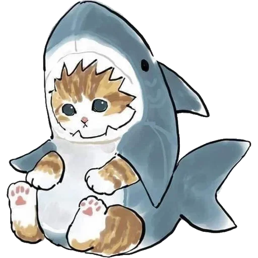 кошка эскиз клипарт