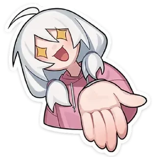 Стикер Больше стикеров 👉🏻 @stickertg4 - 10