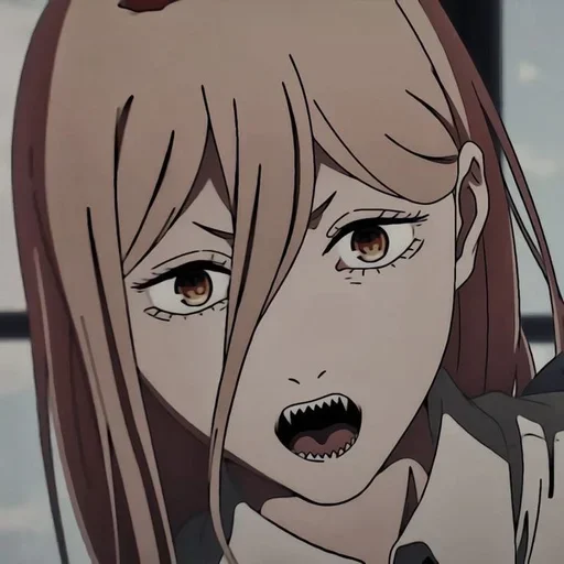 Стикер человек бензопила @anime_stickerr - 3