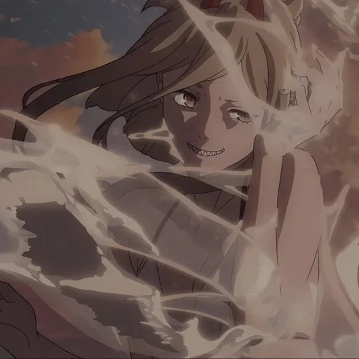 Стикер человек бензопила @anime_stickerr - 2