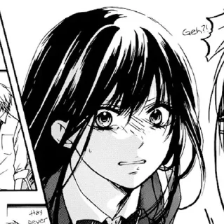 Стикер hozuki satowa @anime_stickerr - 2