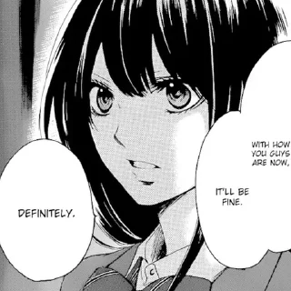 Стикер hozuki satowa @anime_stickerr - 4