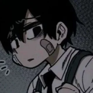 Стикер чб - 2