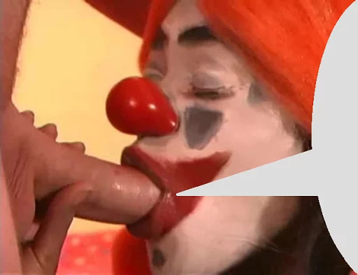 Человек клоун человеческое лицо