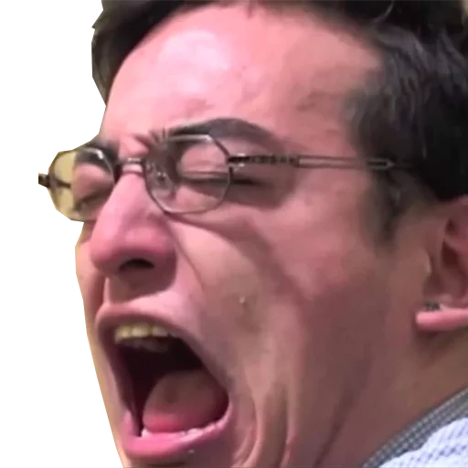 person human face jaw