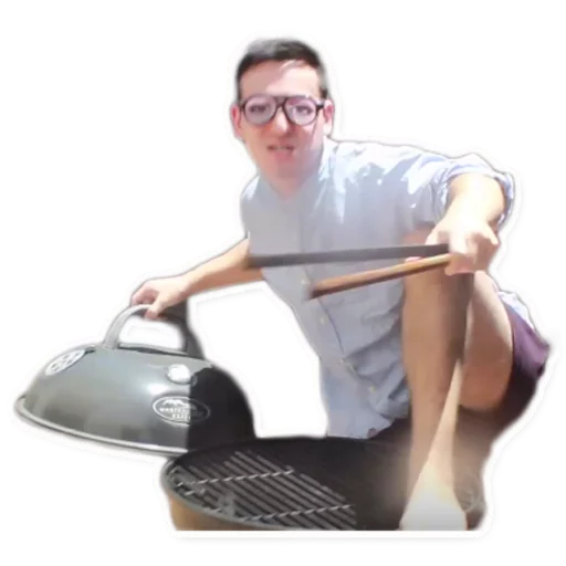 Человек железо приспособление