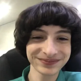 Стикер ࣪ .finn wolfhard  ‹‹ ✶ @polaroidstikers - 1