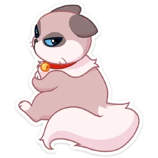 Sticker Огонёк и Дымка (@TgSticker) - 0