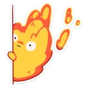 Sticker Огонёк :: @TgSticker - 11