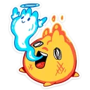 Sticker Огонёк :: @TgSticker - 3