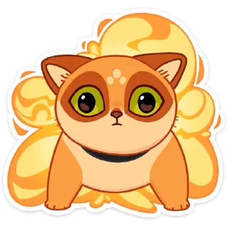 Sticker Огонёк и Дымка :: @stickroom - 2