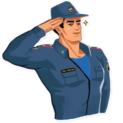 Sticker МЧС - 3