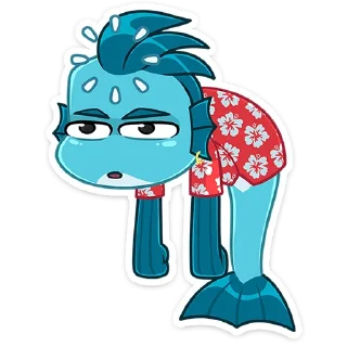 Стикер Фиш и Фишка • @TgSticker - 11