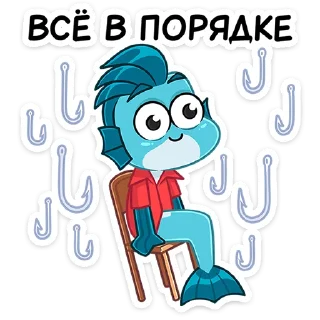 Стикер Фиш и Фишка • @TgSticker - 7