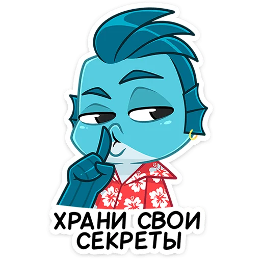 Sticker fish_and_fishkavk - 1