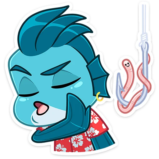 Sticker fish_and_fishkavk - 1