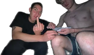 Стикер yoanna duds fkn around - 3