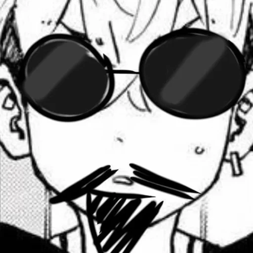 эскиз солнечные очки искусство