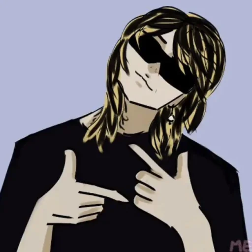 аниме мультфильм человеческое лицо