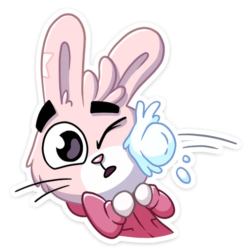 клипарт кролик рисование