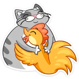 Sticker Блин и Чик :: @TgSticker - 5