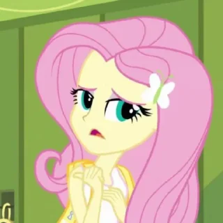 Sticker Fluttershy, @BloodyPlace - 1
