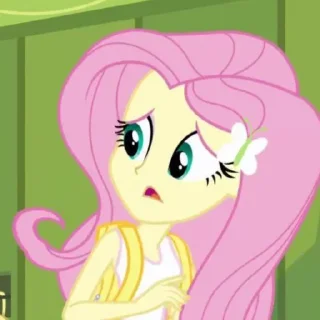 Sticker Fluttershy, @BloodyPlace - 4