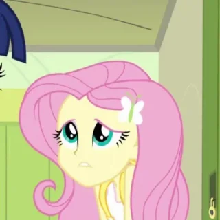 Sticker Fluttershy, @BloodyPlace - 0