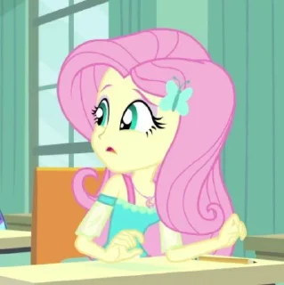 Sticker Fluttershy, @BloodyPlace - 6