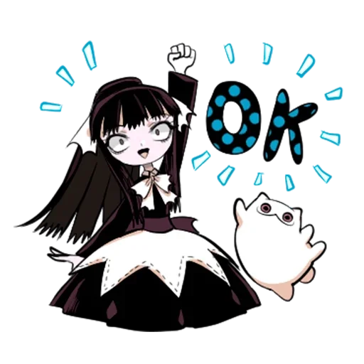 Флора-тян - @tg_sticks - 