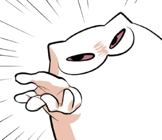 Стикер Флора-тян - @tg_sticks - 0