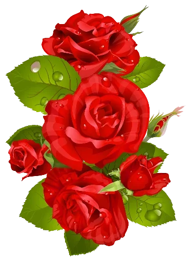 Sticker цветочки @stickerus - 1