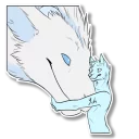 Стикер Fluffdragon - 7