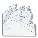 Стикер Fluffdragon - 4