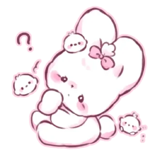 Стикер fluffy | ➩ tg: @wexsavi 🎀 - 0