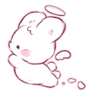 Стикер fluffy | ➩ tg: @wexsavi 🎀 - 8