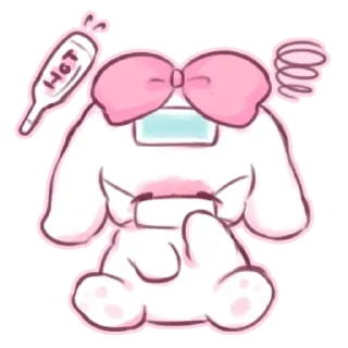 Стикер fluffy | ➩ tg: @wexsavi 🎀 - 3