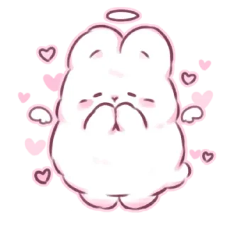 Стикер fluffy | ➩ tg: @wexsavi 🎀 - 2