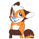 Стикер Fluffz @Fluffzfolf - 6