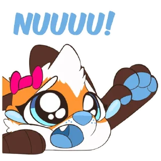 Стикер Fluffz @Fluffzfolf - 7