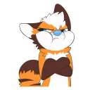 Стикер Fluffz @Fluffzfolf - 9