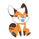 Стикер Fluffz @Fluffzfolf - 2