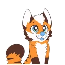 Стикер Fluffz @Fluffzfolf - 10