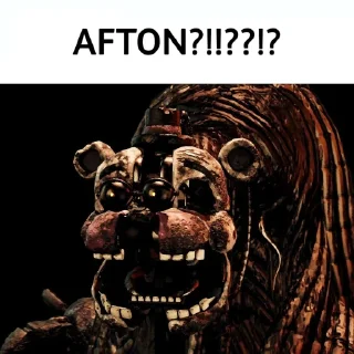 Sticker FNaF Bulging Eyes - 1