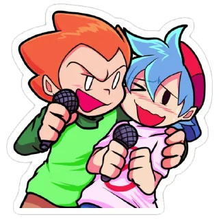 Стикер Friday Night Funkin’ - 11